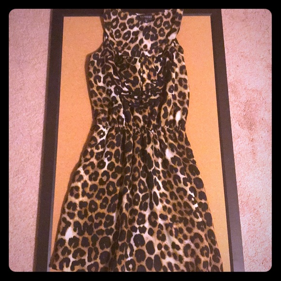 Express Dresses & Skirts - 🐼3 for $10🐼 Leopard 🐆 print Express dress ❤️❤️